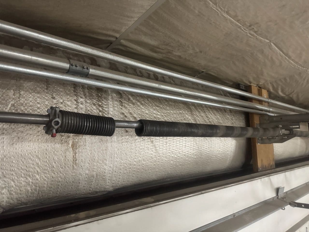 Garage Door Spring Upgrade in St. Ignatius