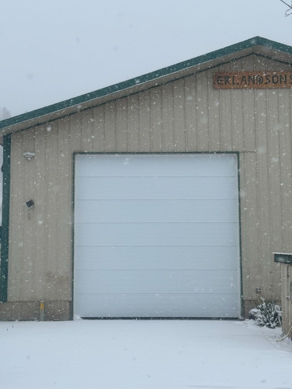 Gallery photos for Commercial Garage Door Upgrade at Erlandsons: Image #1