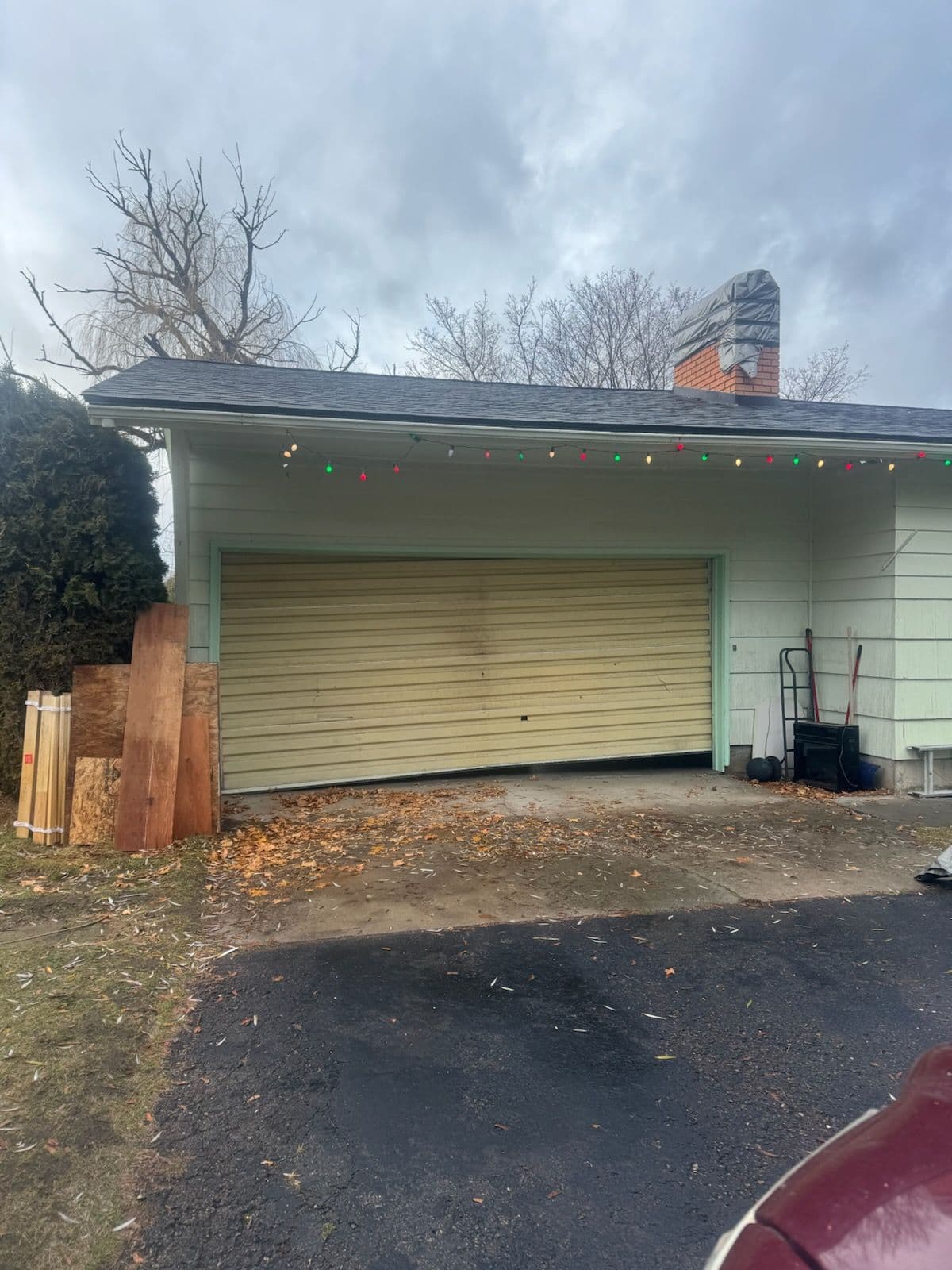 New Insulated Garage Door Upgrade Before Winter