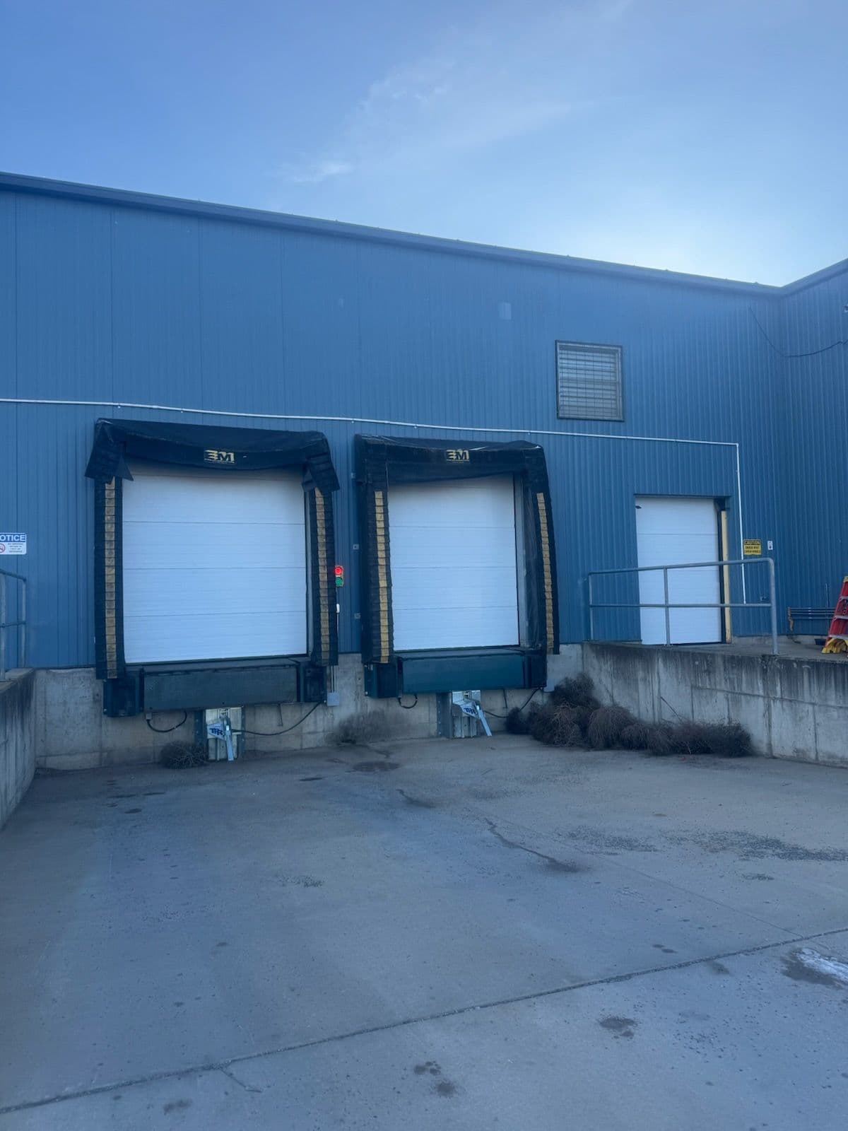 New Dock Doors Installed for Seamless Operations